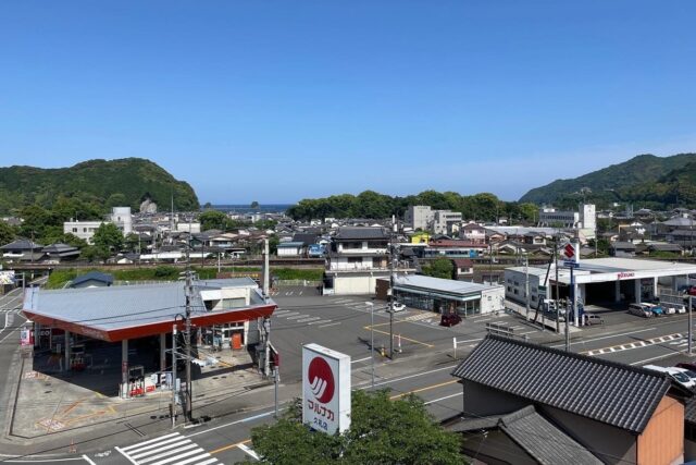 中土佐町の町並み