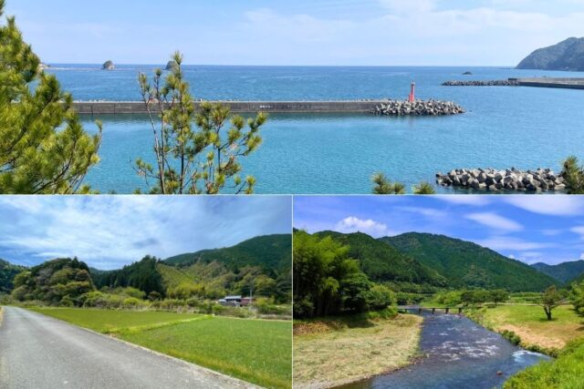 中土佐町の海・山・川